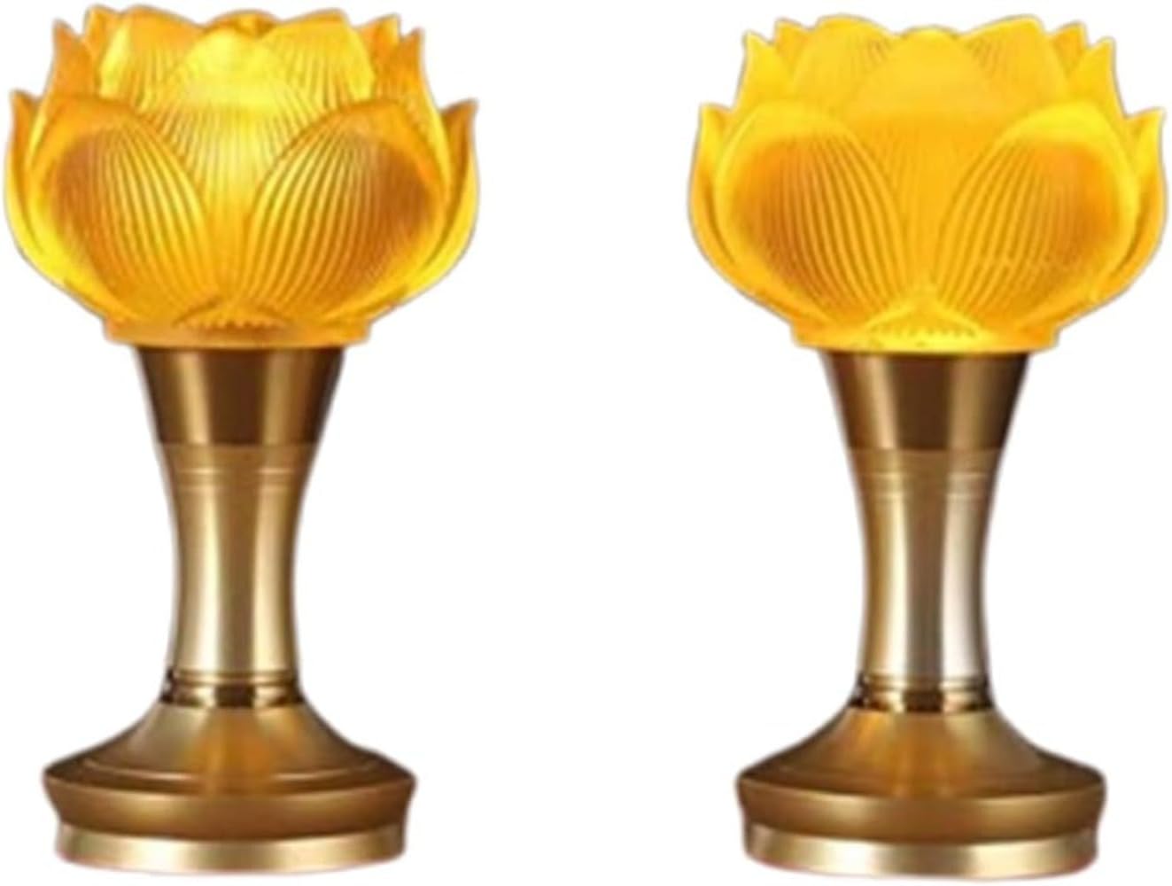 ウッド雑貨 蓮の花 フラワーライト おりん 仏具 仏壇用品 【レンガ】 神前用灯籠